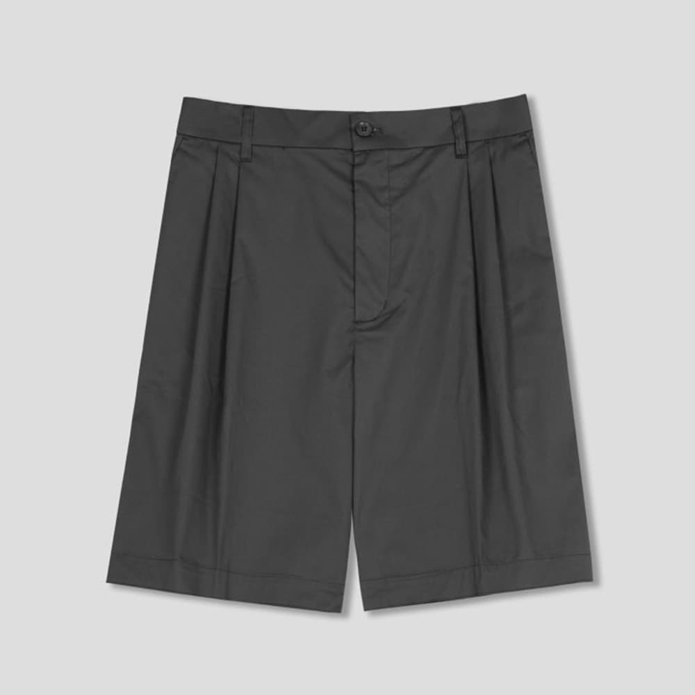 [GENTLE COVER] Dose Two-Tuck Half Pants 2