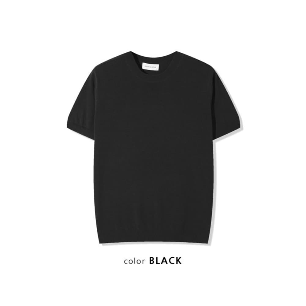 [OCEAN] Epa Holga Round Short Sleeve Knit 1
