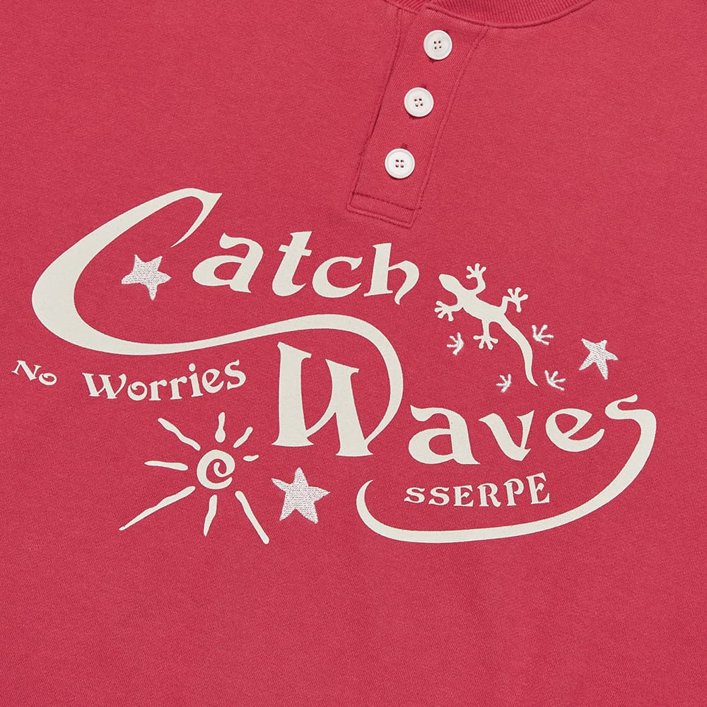 [SSERPE] CATCH WAVES HENLY NECK SWEATSHIRTS 6