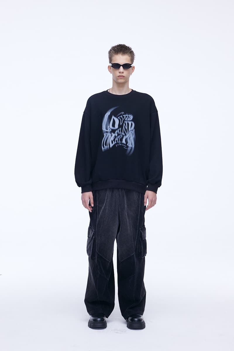 [SSERPE] WASHING CORDUROY CARGO BANDING DENIM PANTS 5