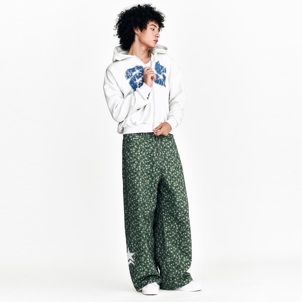 [SSERPE] STARS CAMOUFLAGE COTTON PANTS 7