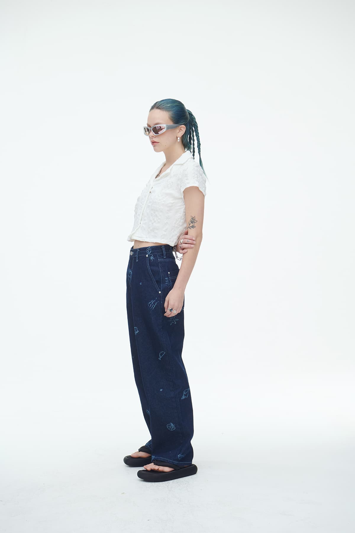 [SSERPE] JEJU BEACH DENIM PANTS 3