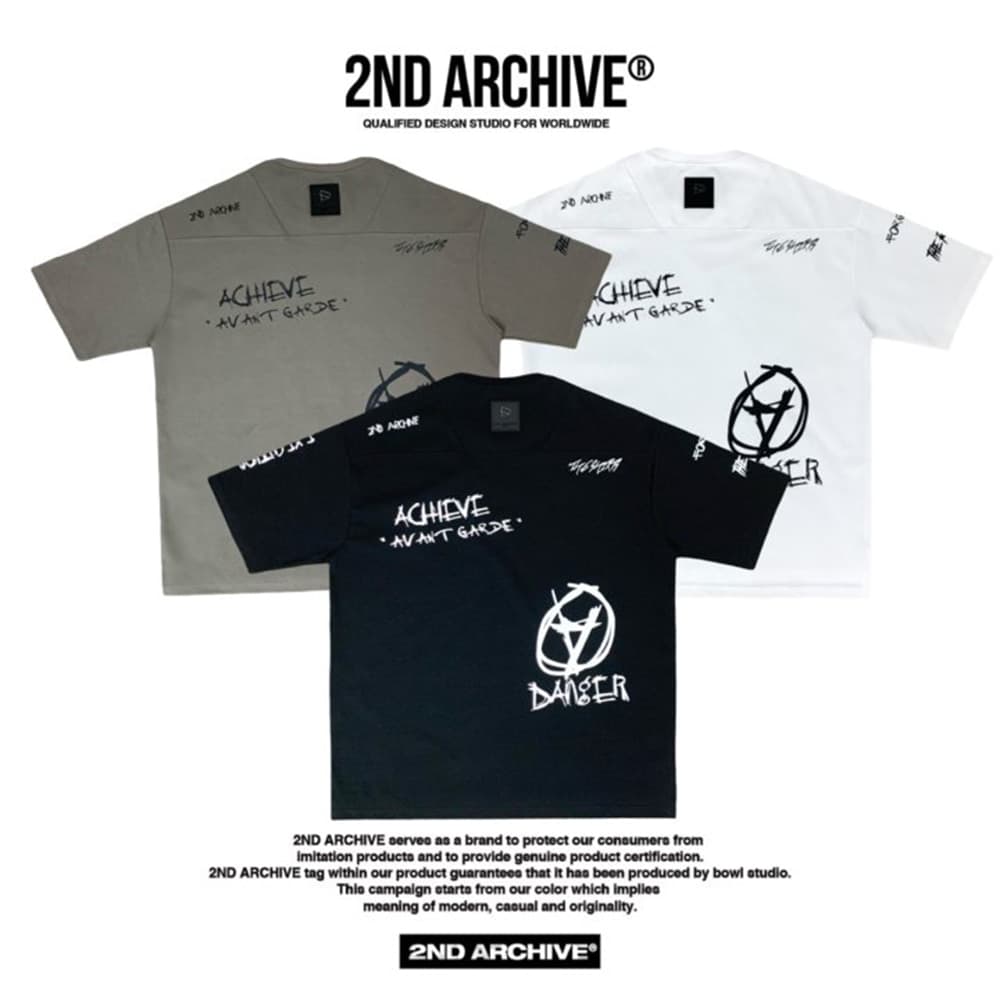 [2ND ARCHIVE] Anarchy Printed Short Sleeve T-Shirt 4