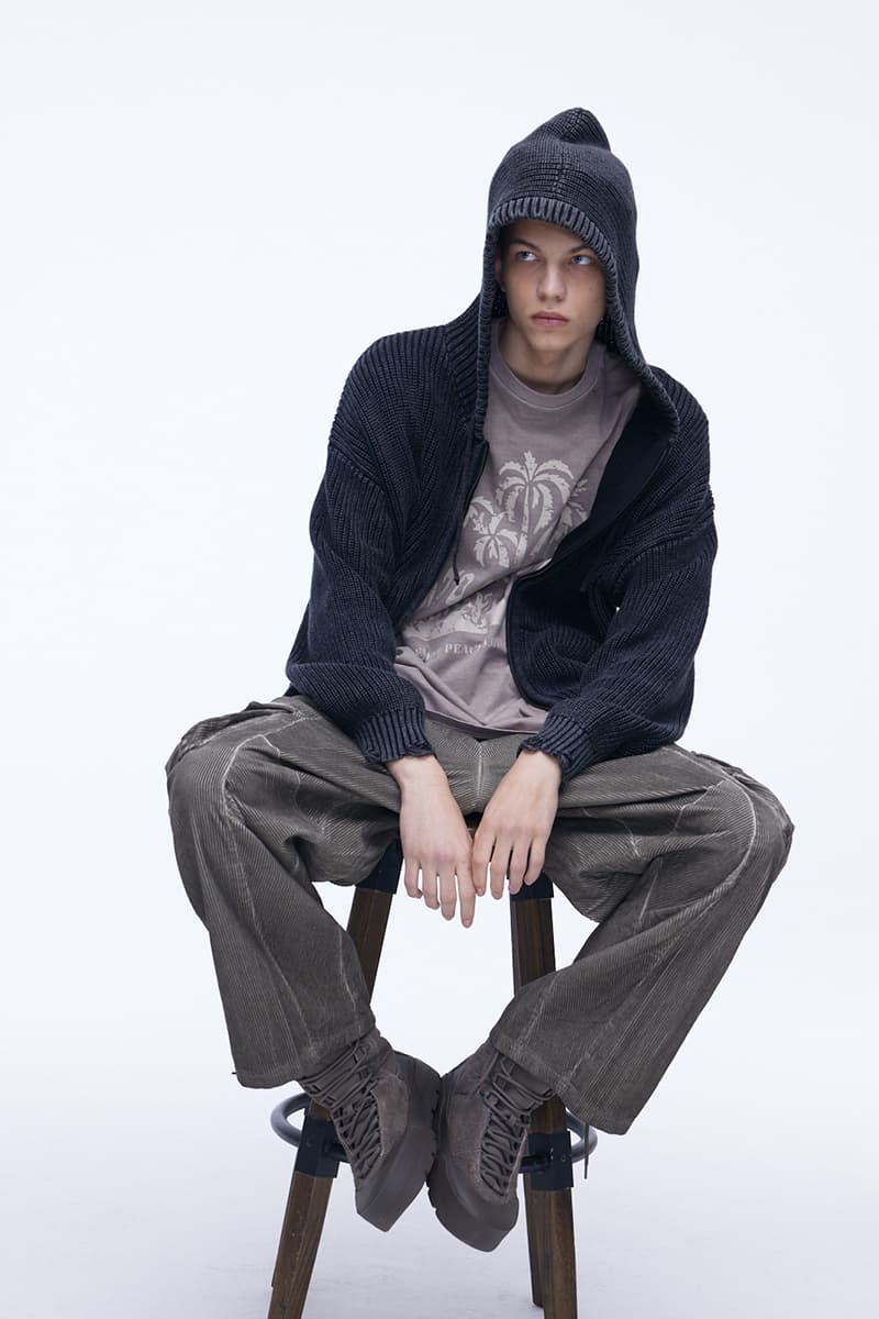[SSERPE] DYEING CORDUROY CARGO   BANDING PANTS DIRTY BEIGE 5