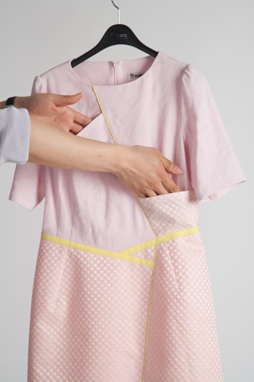 [FREAKS] Feldblume A-Structural Mini Dress 7