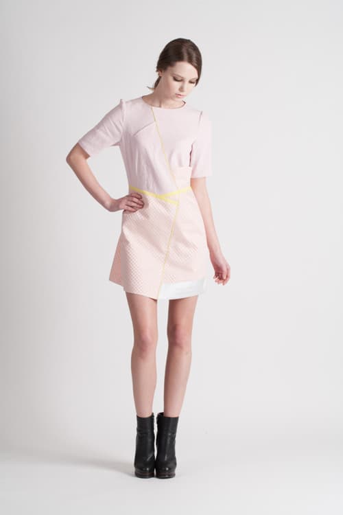 [FREAKS] Feldblume A-Structural Mini Dress 4