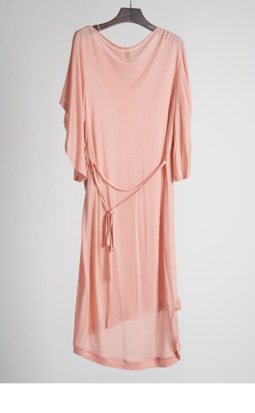 [FREAKS] Monica Kate Unsymmetrisch Tencel Dress 10