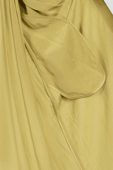 [FREAKS] Cupro Maxi Robe Highwaist Shirt-Dress 10