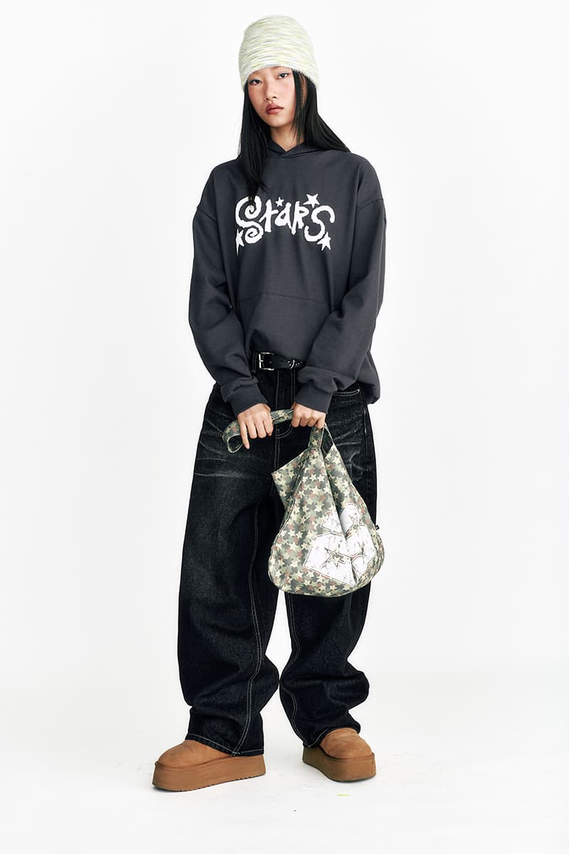 [SSERPE] NIGHT RIDER CURVED DENIM PANTS 4