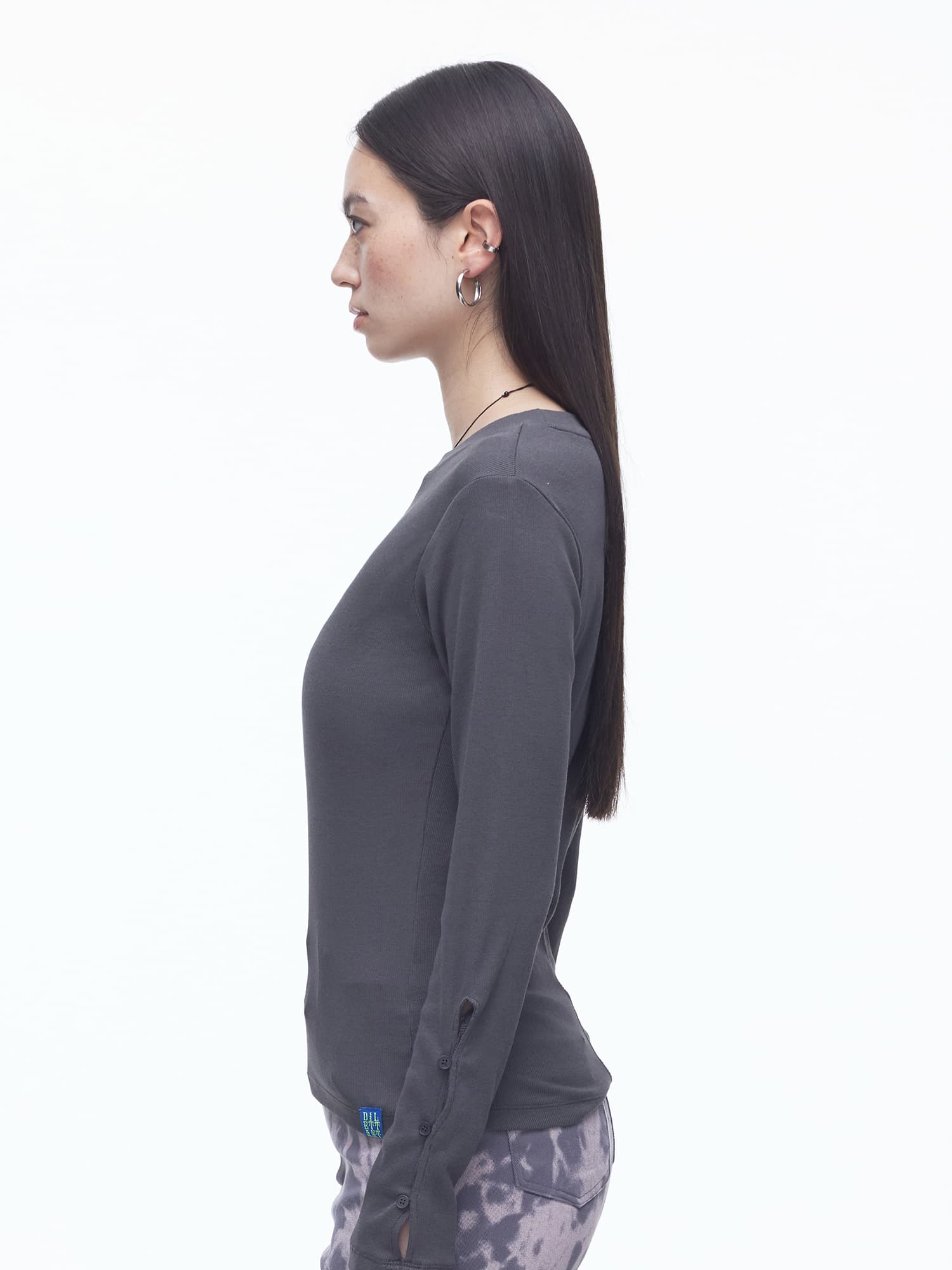 [DILETTANTISME] Slit Button T-shirts 8