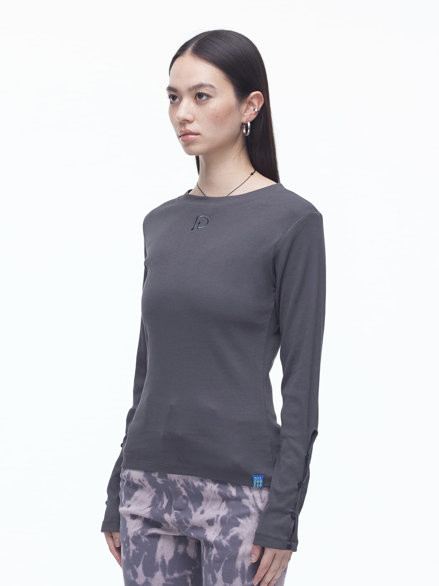 [DILETTANTISME] Slit Button T-shirts 5
