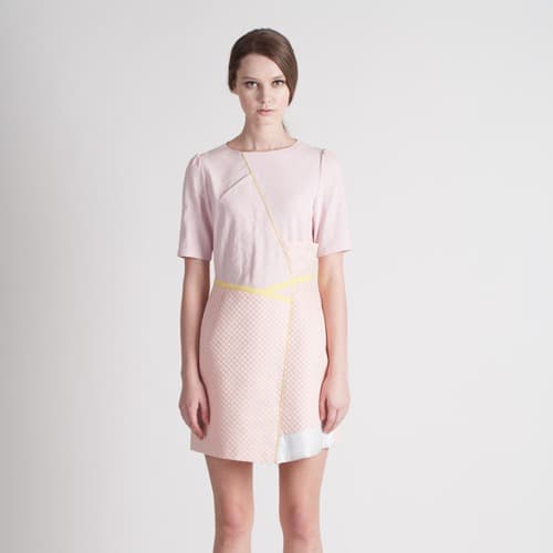 [FREAKS] Feldblume A-Structural Mini Dress 1