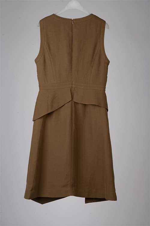 [FREAKS] Summer Berghain No 3/7 Modern A-line Dress Khaki 7