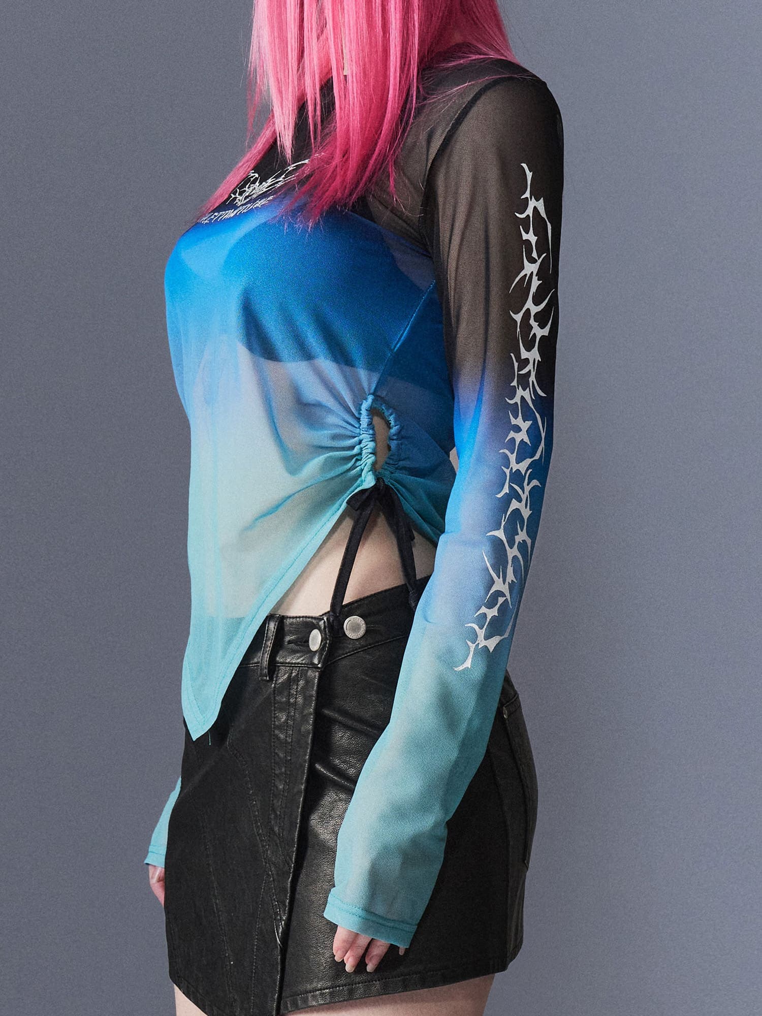 [DILETTANTISME] Beach Tribal Mesh T-Shirts 2