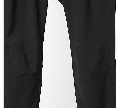 [FREAKS] Front Ankle Slit Wool Blend Skinny Slacks 7