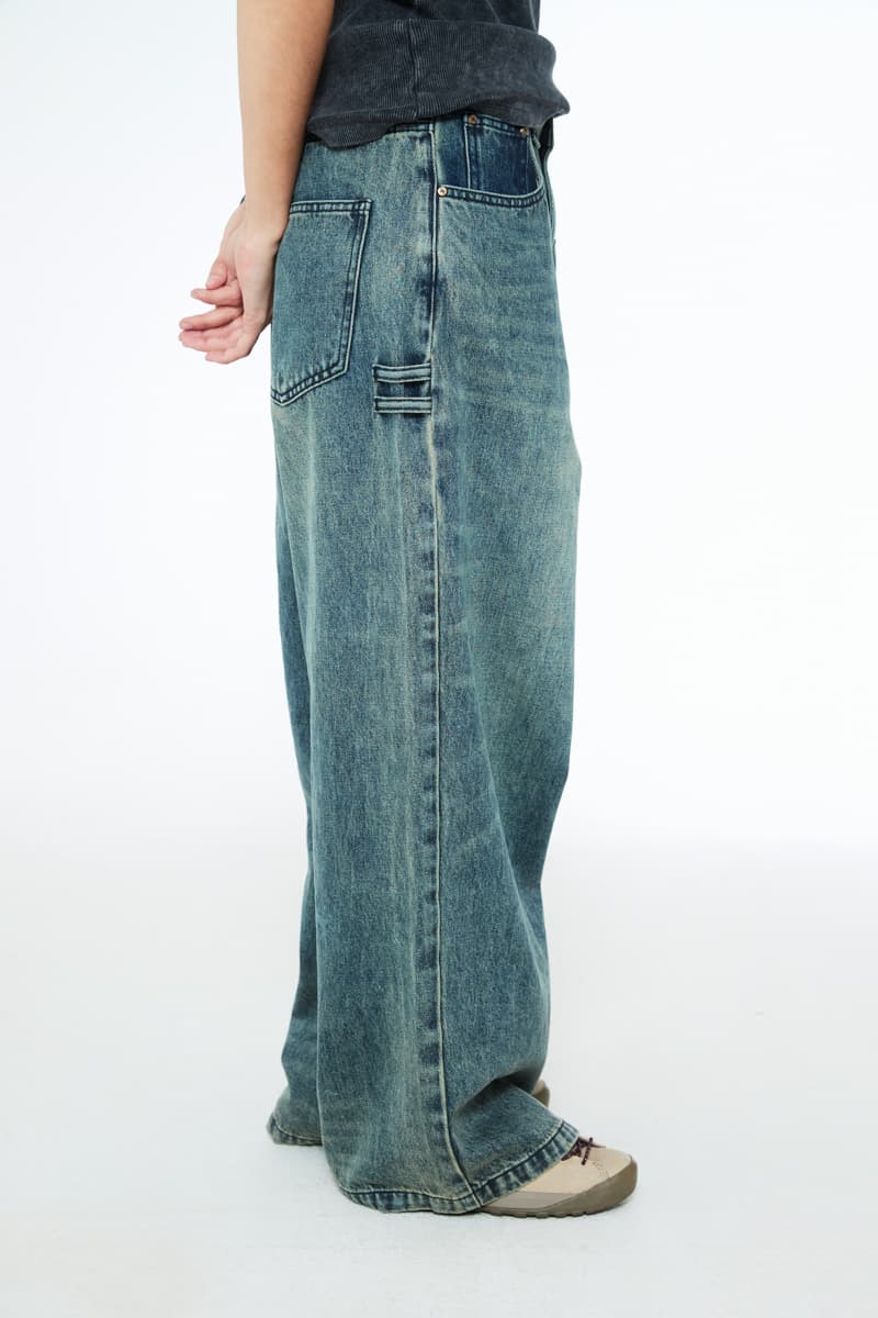 [SSERPE] DAILY BOY WIDE DENIM PANTS 7