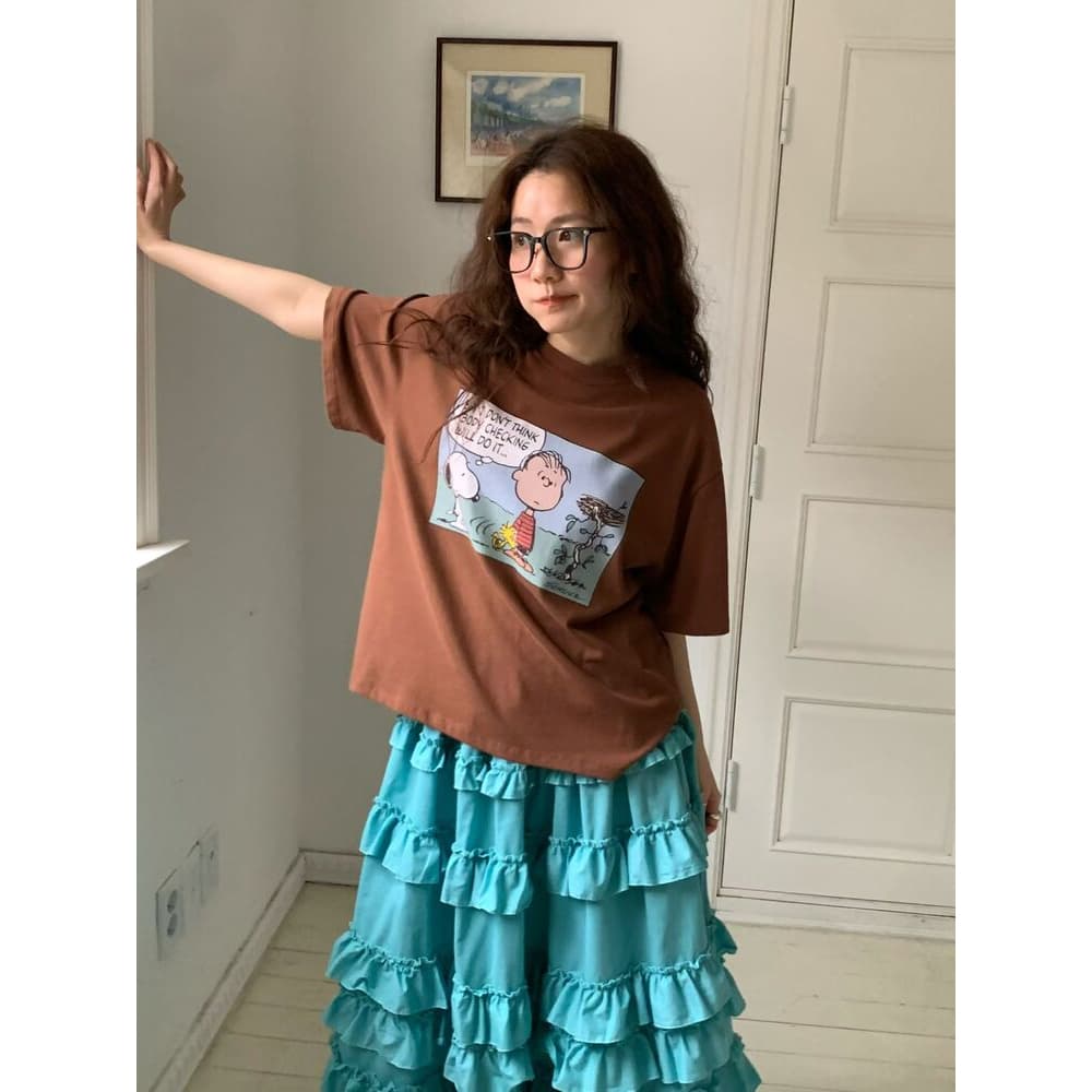 [VENTI] Cartoon Snoopy T-Shirt 2