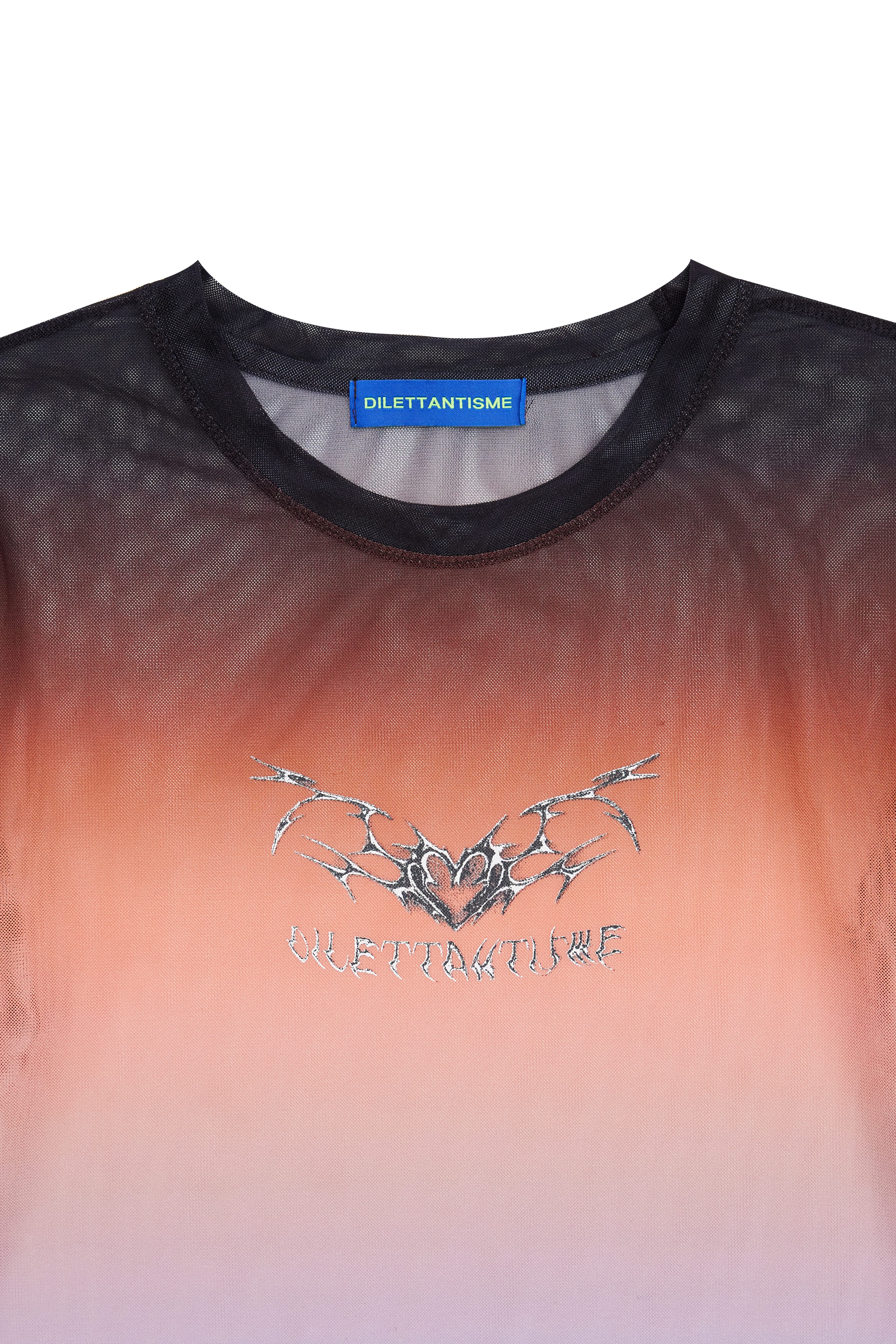 [DILETTANTISME] Sunset Mesh Tribal T-Shirts 9
