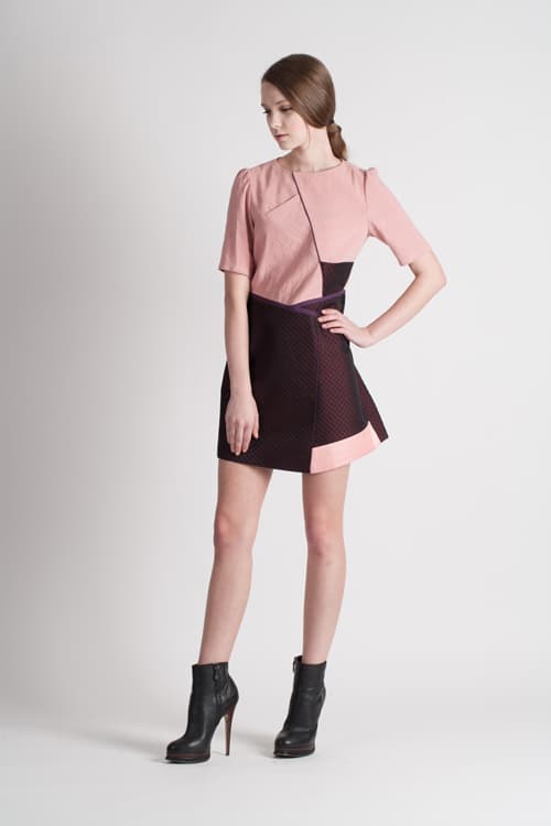 [FREAKS] Feldblume A-Structural Mini Dress Wine 5