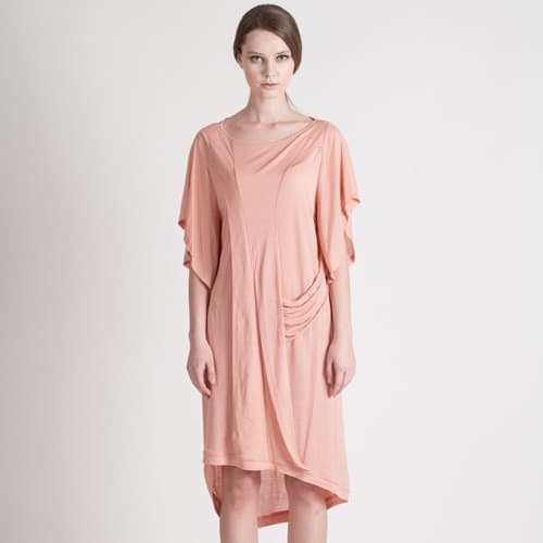 [FREAKS] Monica Kate Unsymmetrisch Tencel Dress 1