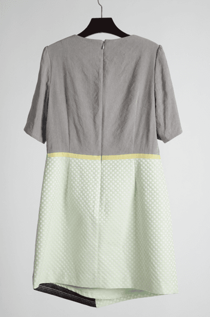 [FREAKS] Feldblume A-structural Mini Dress 10