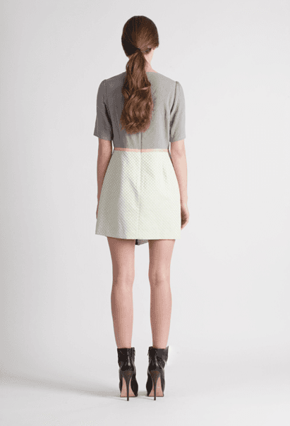 [FREAKS] Feldblume A-structural Mini Dress 2